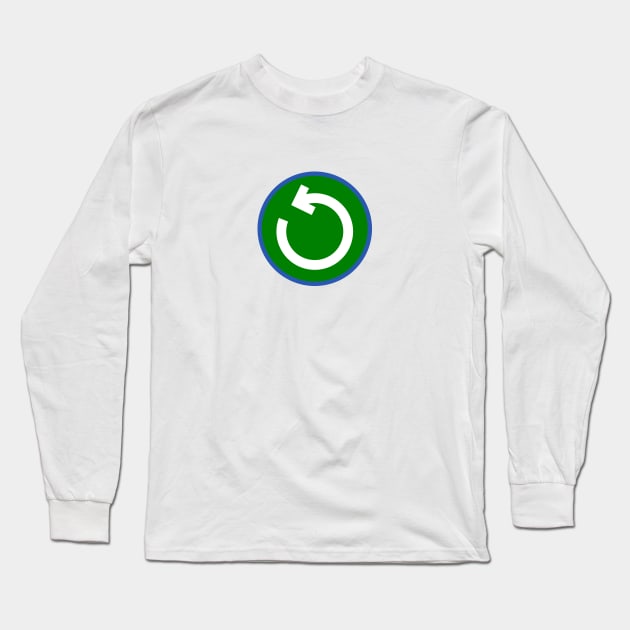 Restart icon Long Sleeve T-Shirt by Gilisuci